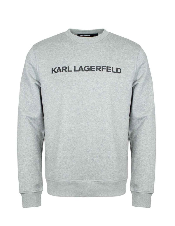 Sudadera Karl Lagerfeld con Logo Gris Hombre 705020-554910-941