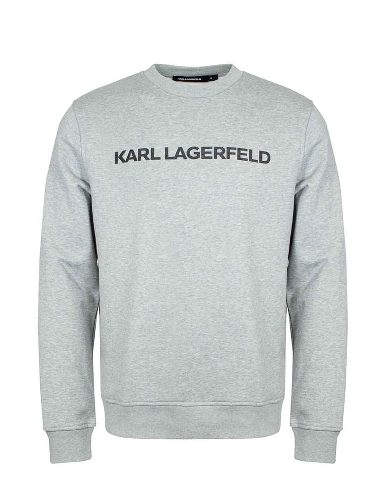 Sudadera Karl Lagerfeld con Logo Gris Hombre 705020-554910-941