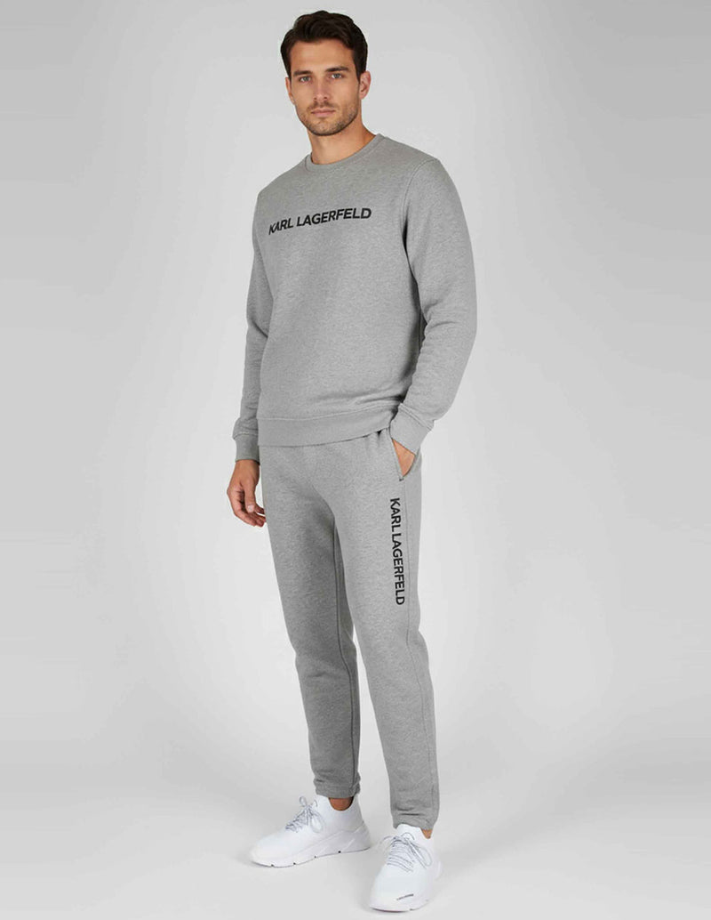 Sudadera Karl Lagerfeld con Logo Gris Hombre 705020-554910-941