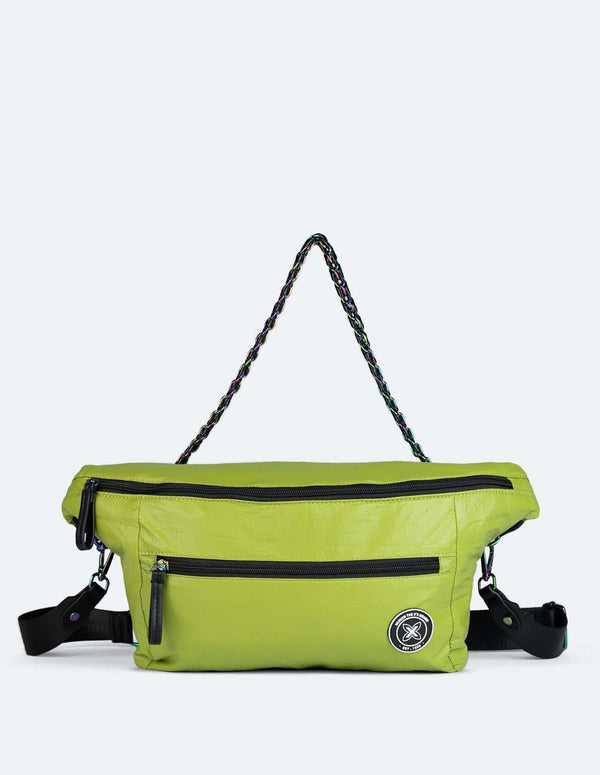 Bolso Riñonera Munich Gloss Verde Mujer 42 x 16,5