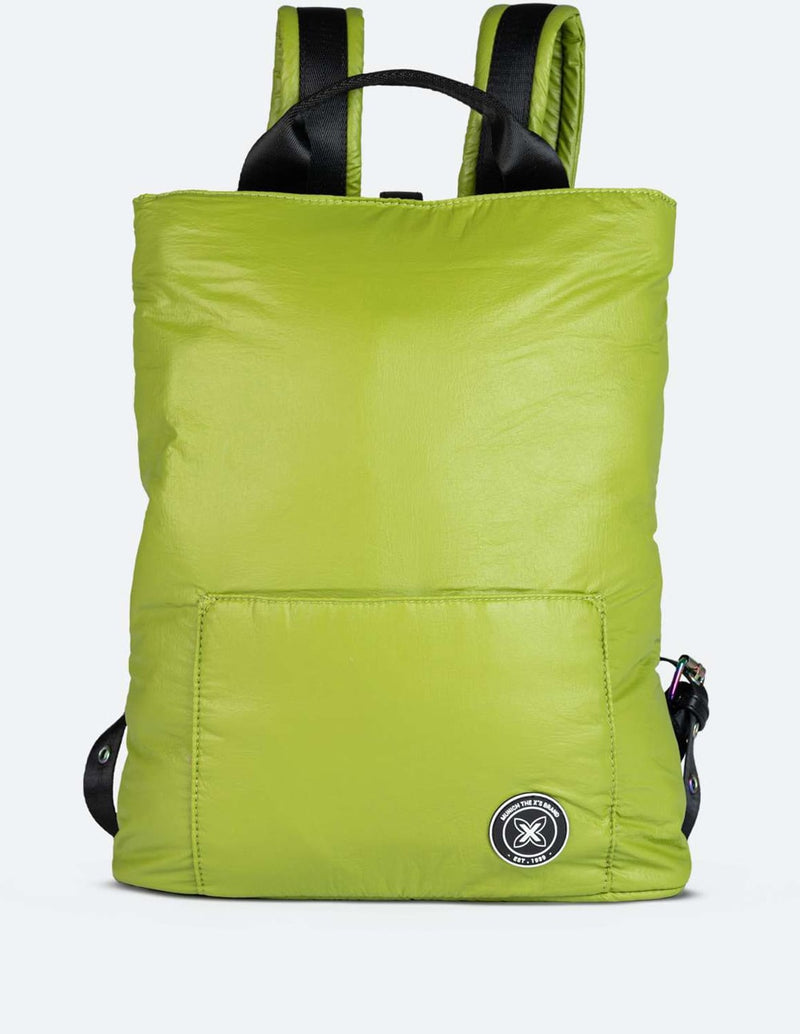 Mochila Munich Gloss Verde Mujer 38 x 32 x 9