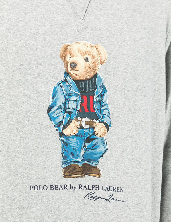 Sudadera Polo Ralph Lauren Polo Bear Gris Hombre