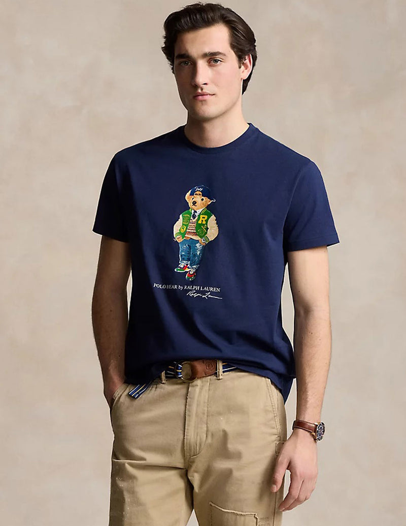 Camiseta Polo Ralph Lauren Polo Bear Classic Fit Azul Hombre