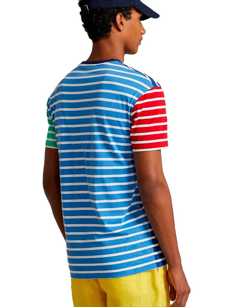 Camiseta Polo Ralph Lauren de Rayas Multicolor Hombre