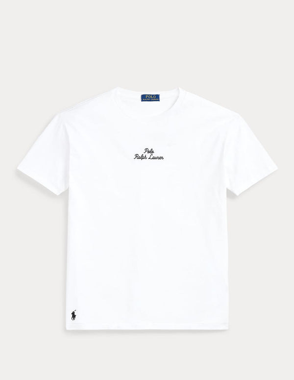 Camiseta Polo Ralph Lauren con Logo Blanca Hombre