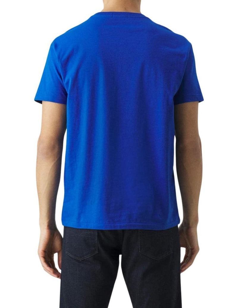 Camiseta Polo Ralph Lauren con Logo Azul Hombre