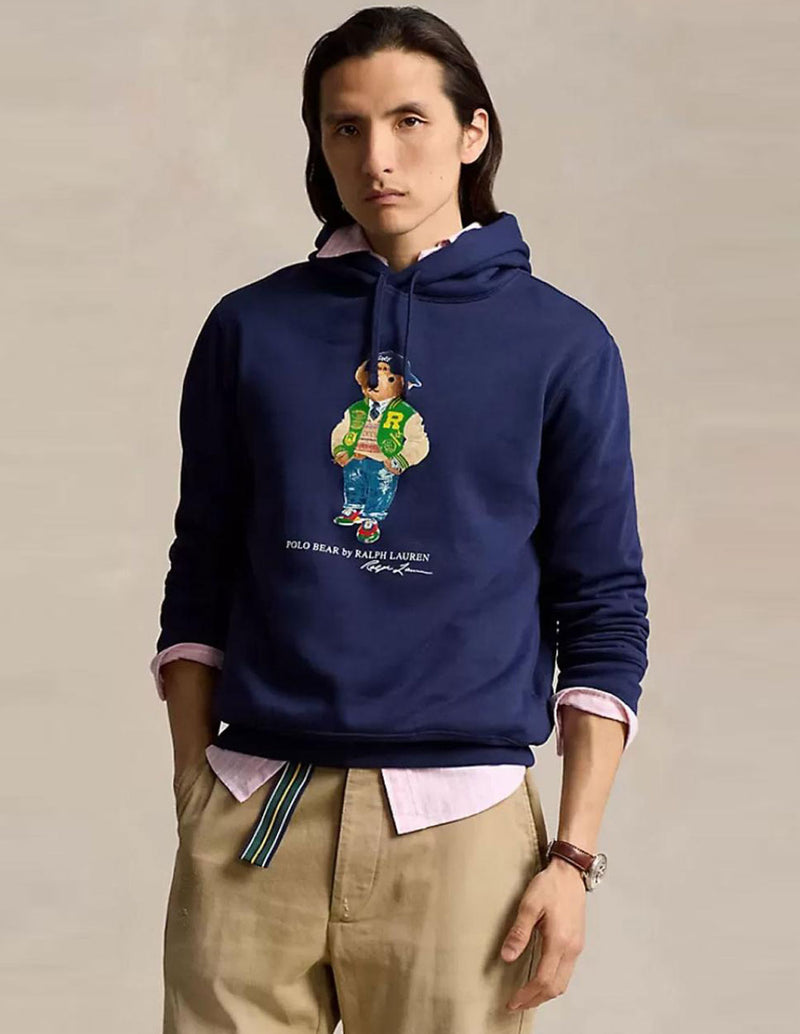 Sudadera con Capucha Polo Ralph Lauren Polo Bear Azul Hombre