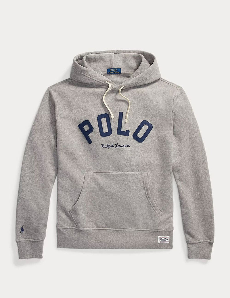 Sudadera con Capucha Polo Ralph Lauren con Logo Gris Hombre