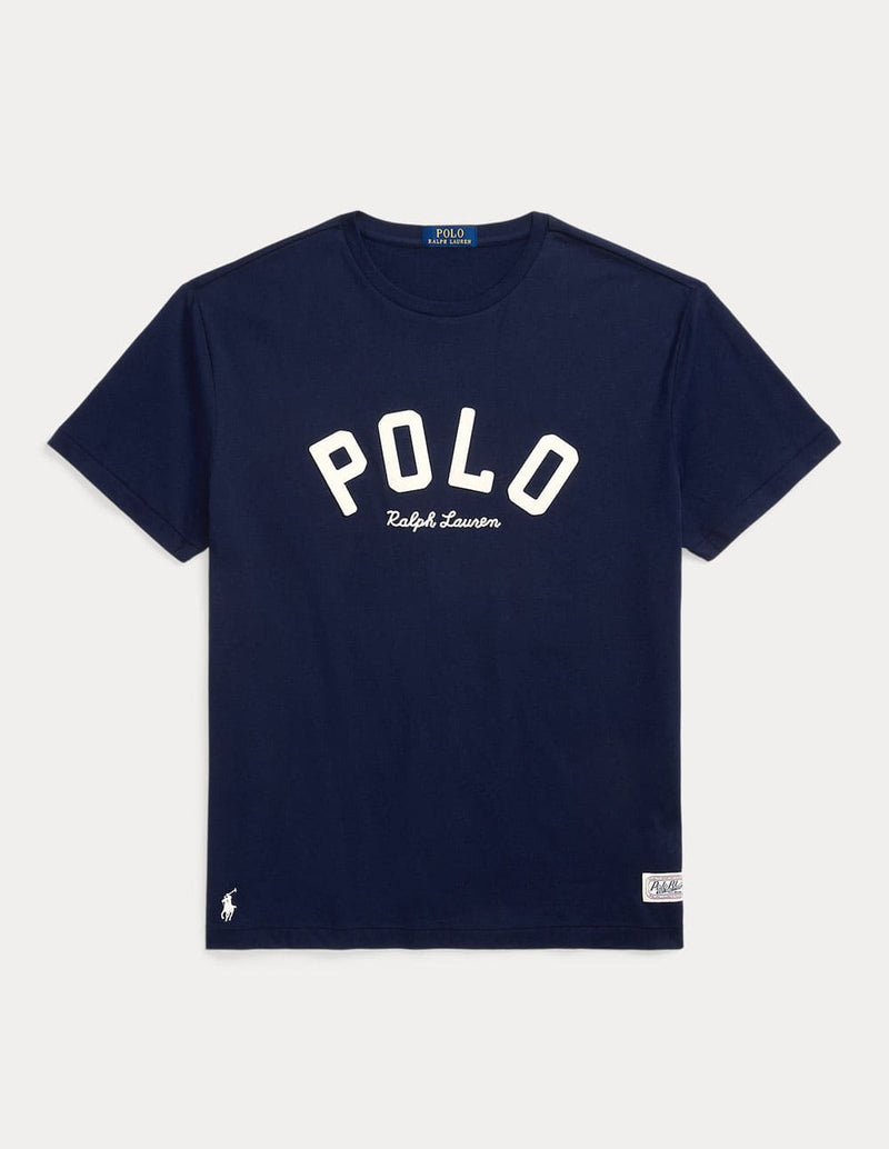 Camiseta Polo Ralph Lauren con Logo Azul Marino Hombre