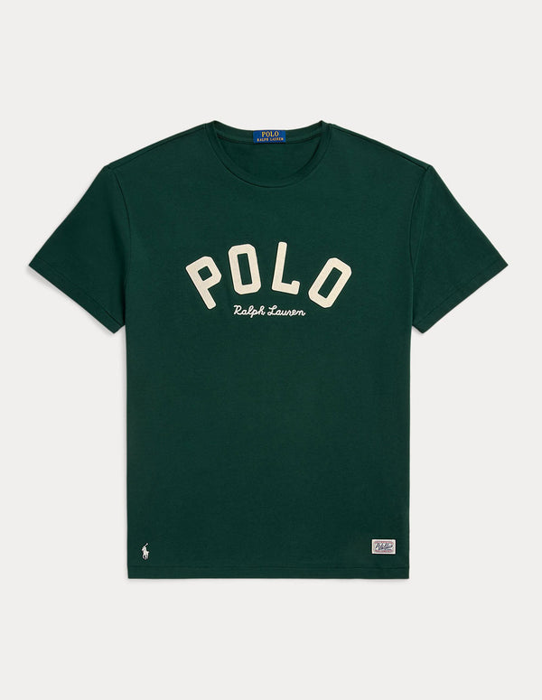 Camiseta Polo Ralph Lauren con Logo Verde Hombre