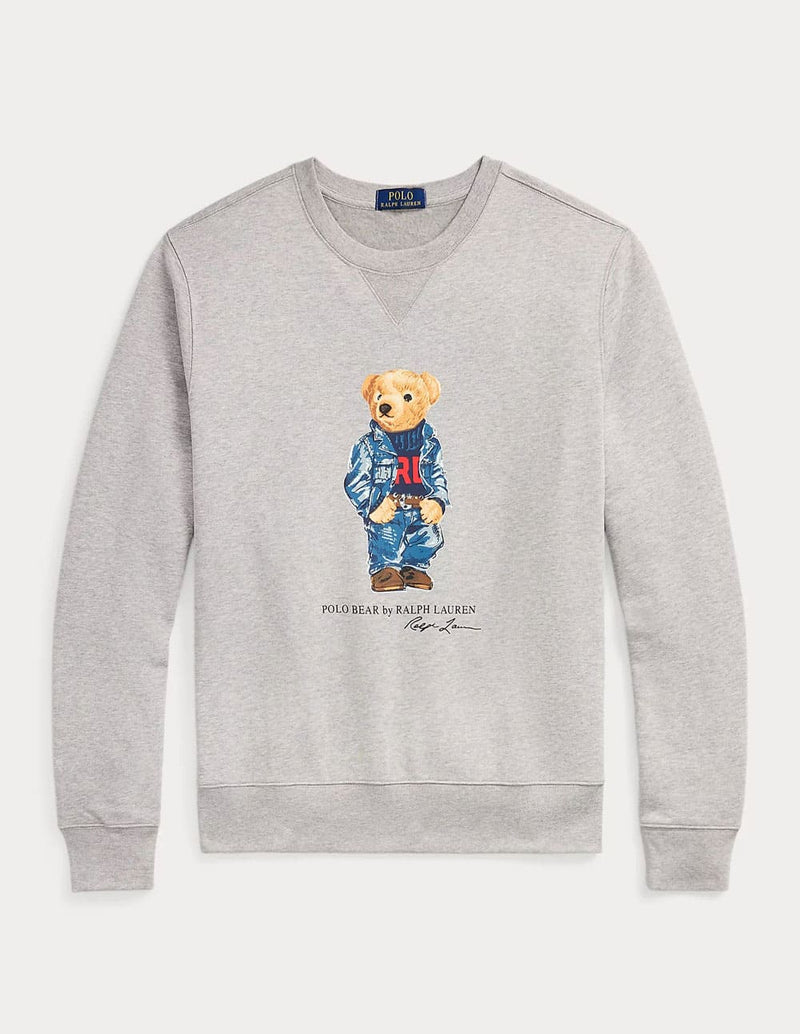 Sudadera Polo Ralph Lauren Polo Bear Gris Hombre