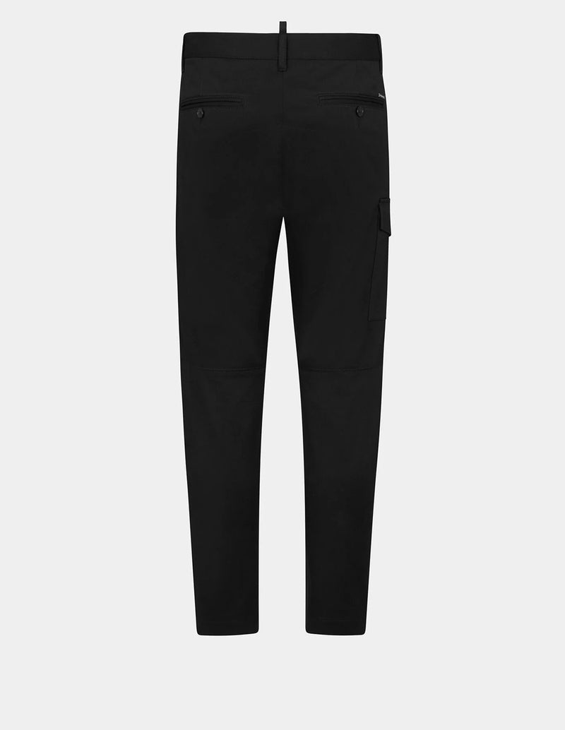 Pantalón Cargo Dsquared2 Sexy Negro Hombre