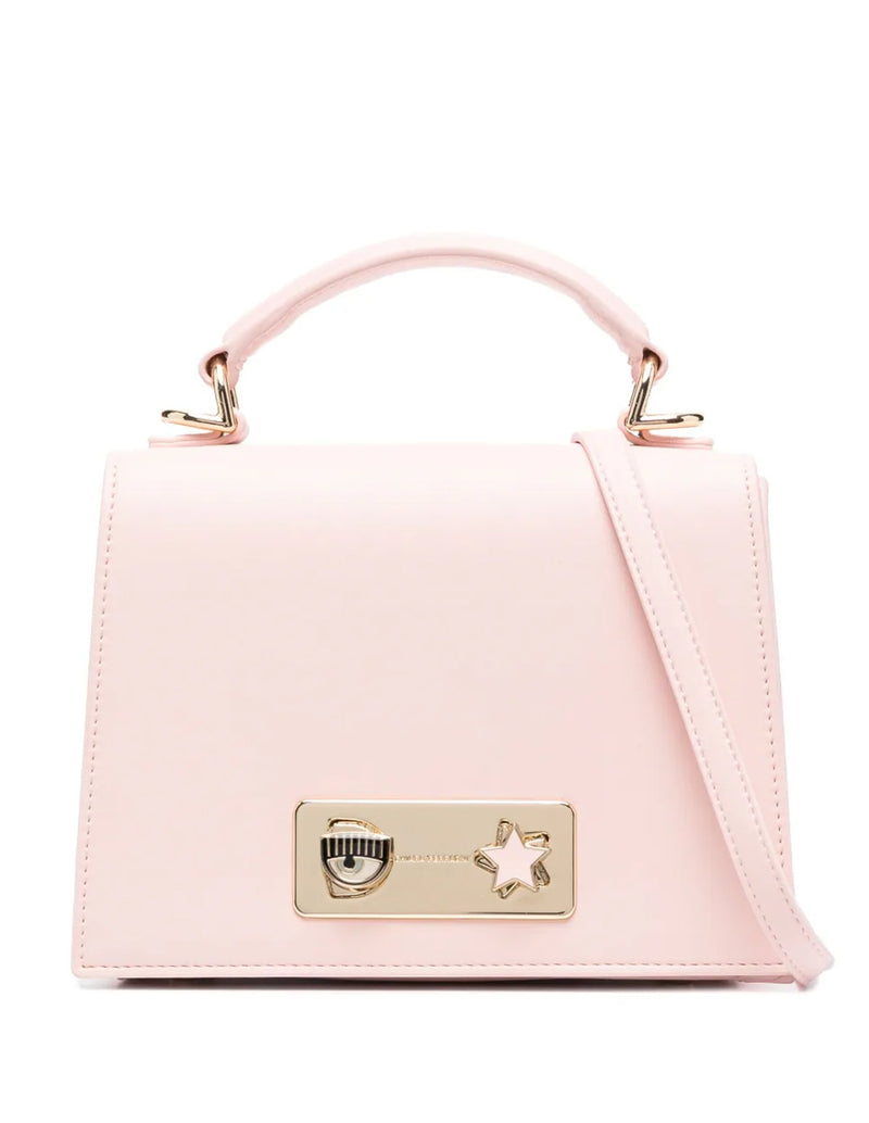 Bolso Chiara Ferragni Eye Star Lock Rosa Mujer 20 x 15 x 10