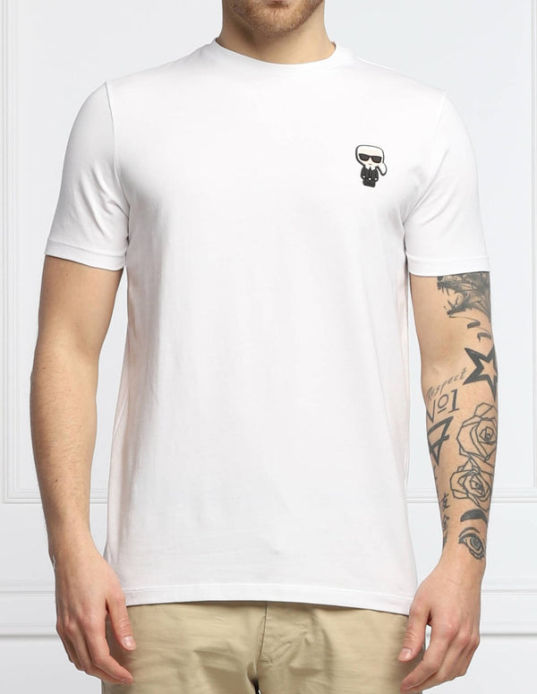 Karl Lagerfeld T-shirt with White Logo Men
