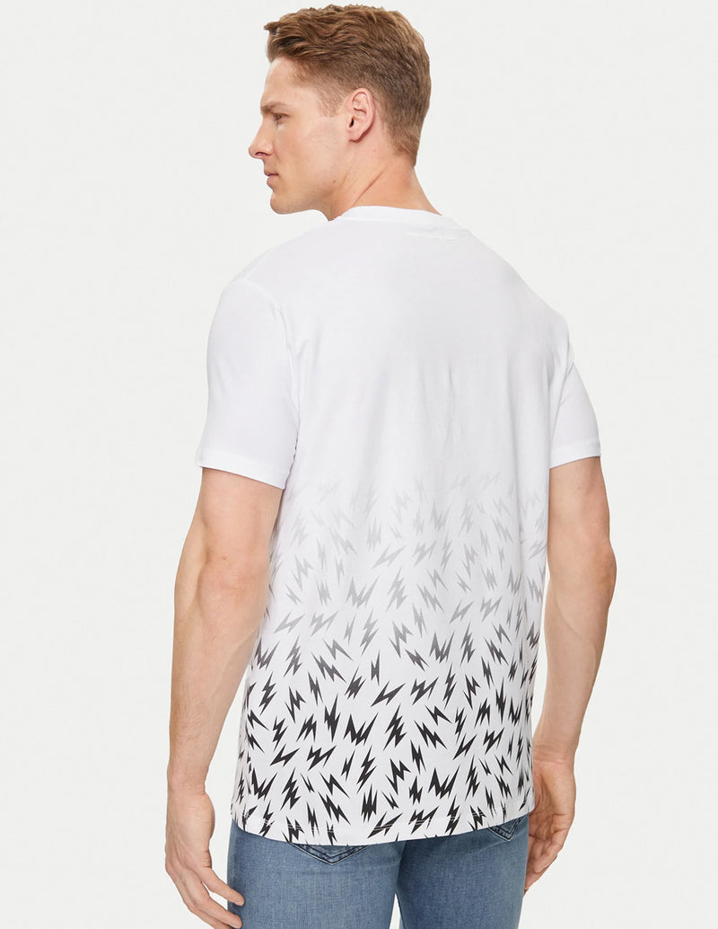 Camiseta Karl Lagerfeld Regular Fit Blanca Hombre