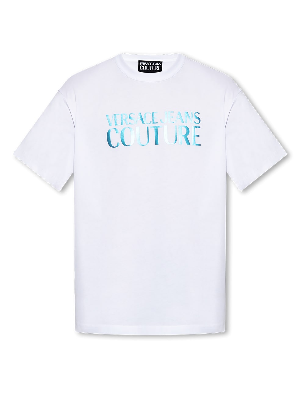 VERSACE JEANS COUTURE Men T-shirt White 77GAHL02CJ01L 003