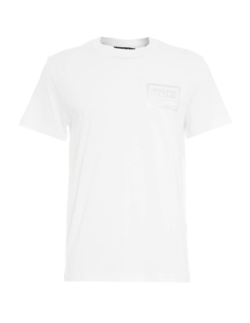 Camiseta Versace Jeans Couture con Logo Blanca Hombre