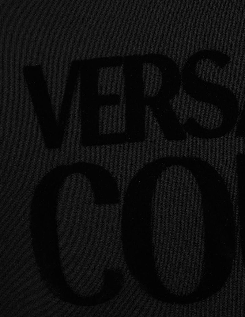 Sudadera Versace Jeans Coture con Logo Negra Hombre