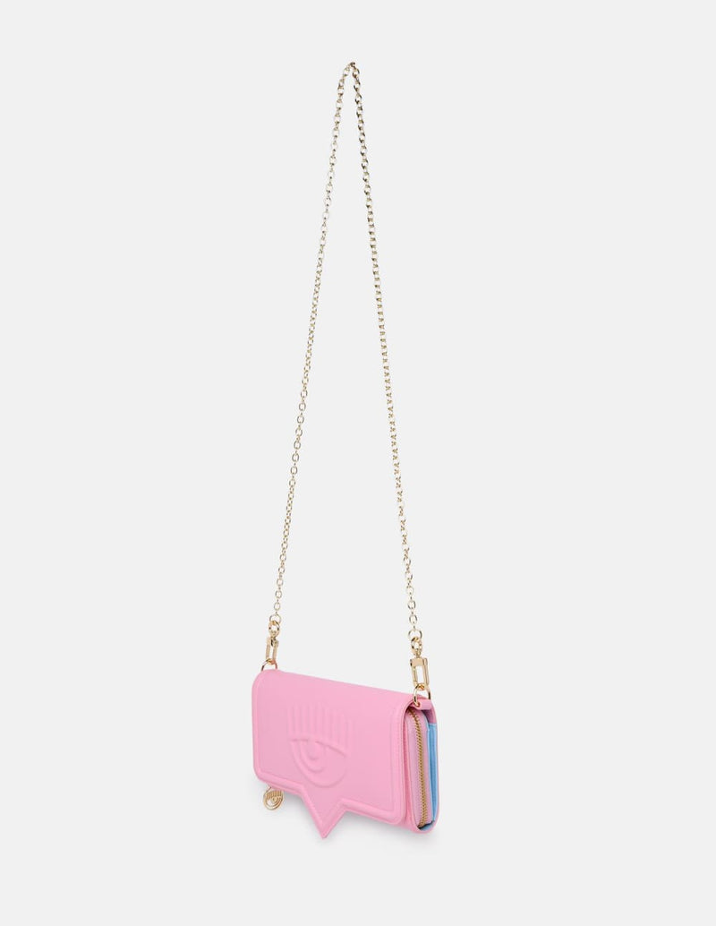 Cartera Chiara Ferragni Eyelike Rosa Mujer 20 x 12 x 4