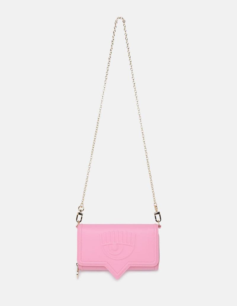 Cartera Chiara Ferragni Eyelike Rosa Mujer 20 x 12 x 4