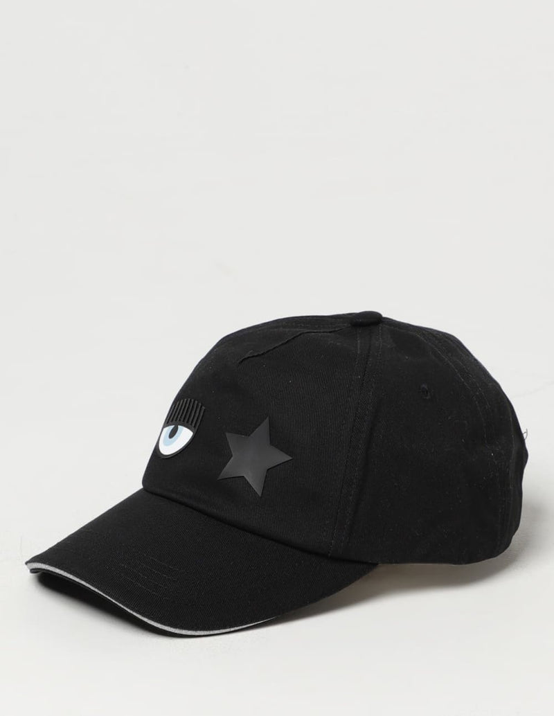 Gorra Chiara Ferragni con Logo Negra Mujer