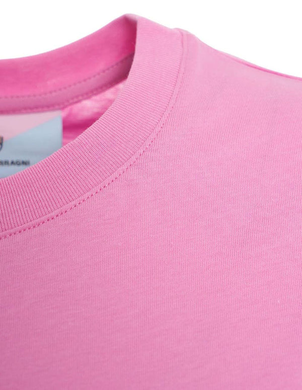 Camiseta Chiara Ferragni Eyelike Rosa Mujer