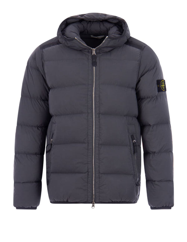 Plumas Stone Island Seamless Tunel Gris Hombre