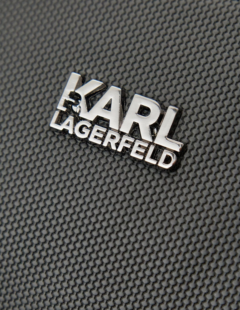 Riñonera Karl Lagerfeld con Logo Negra Unisex