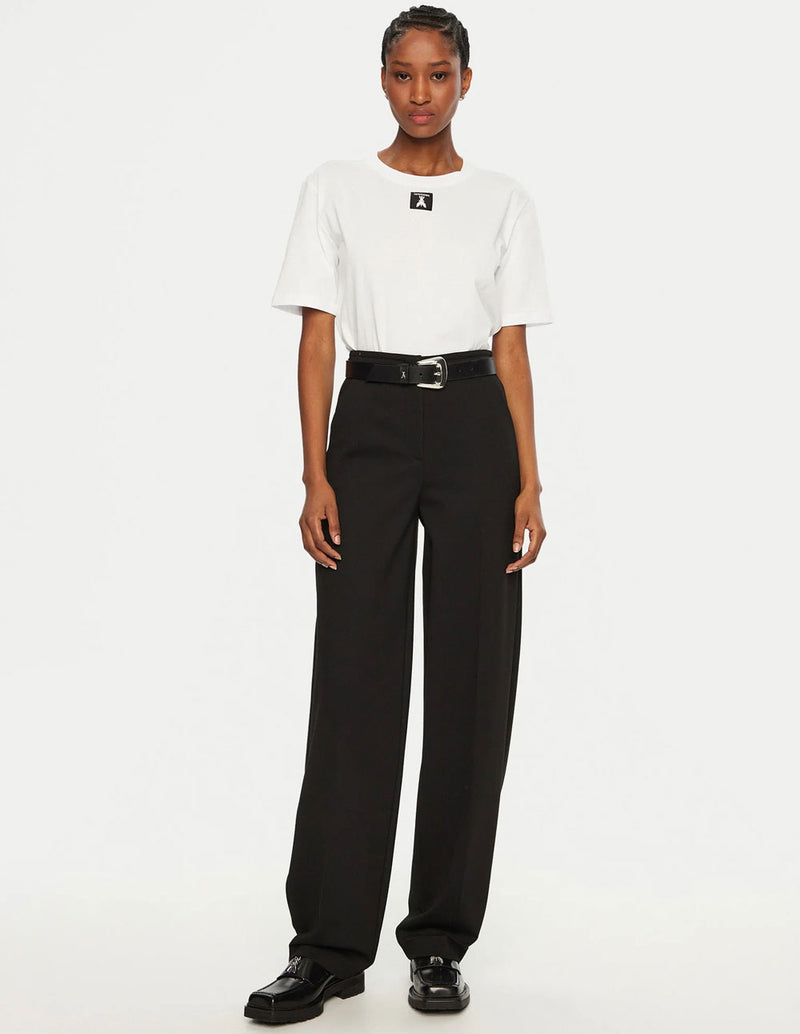 Pantalón Patrizia Pepe Recto Negro Mujer