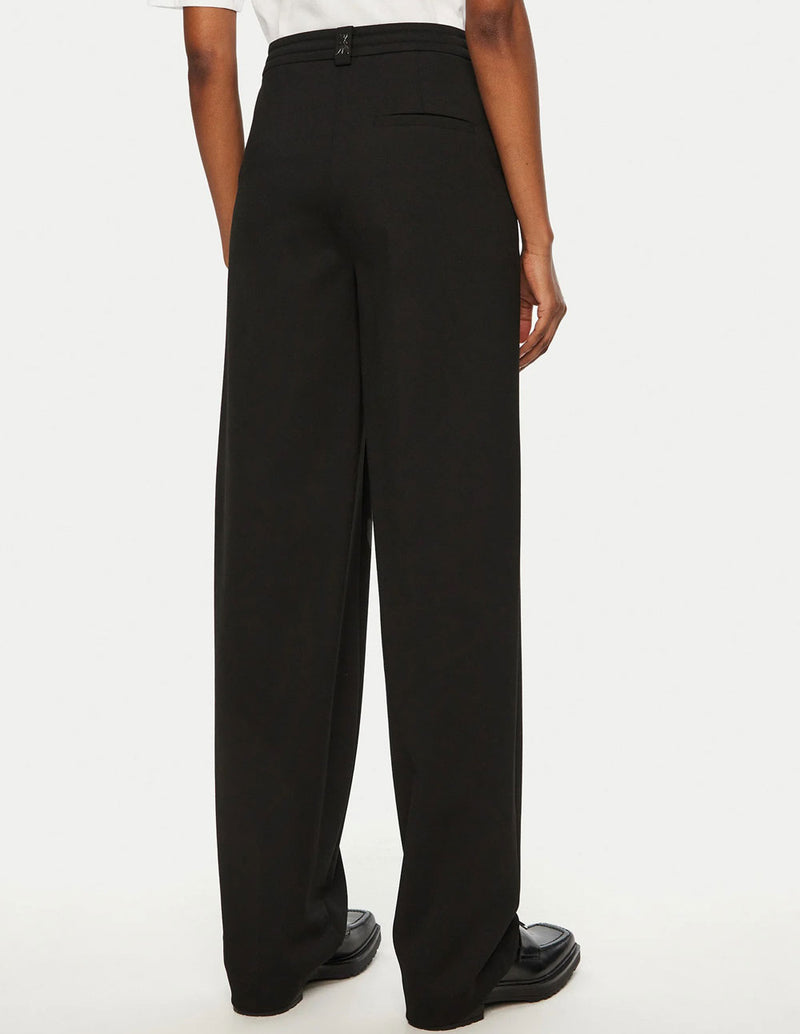 Pantalón Patrizia Pepe Recto Negro Mujer
