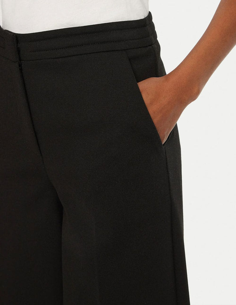 Pantalón Patrizia Pepe Recto Negro Mujer