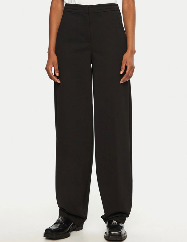 Pantalón Patrizia Pepe Recto Negro Mujer
