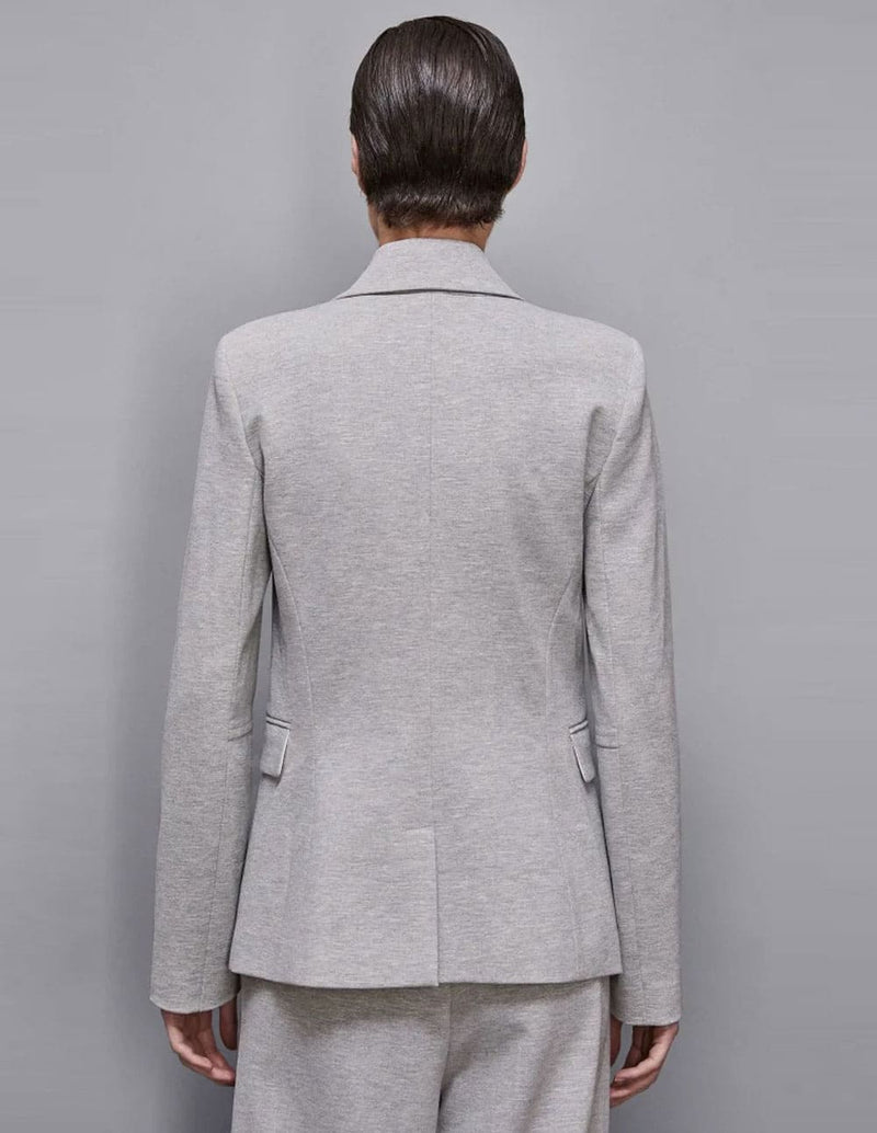Chaqueta Patrizia Pepe con Fly Gris Mujer