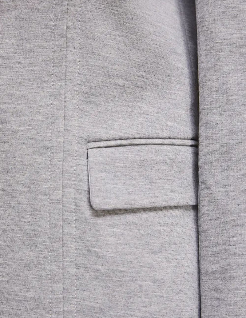 Chaqueta Patrizia Pepe con Fly Gris Mujer