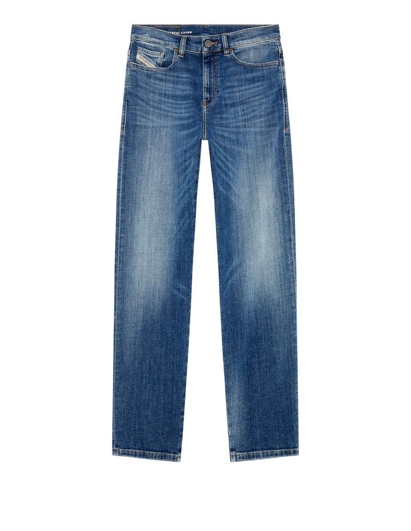 Pantalón Vaquero DIESEL Boyfriend Azul Mujer