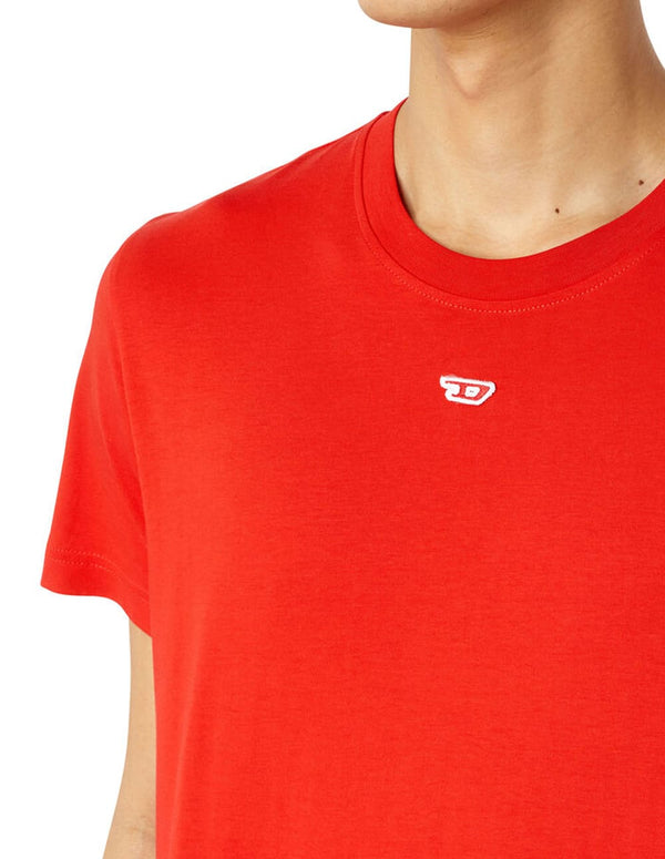 Camiseta DIESEL T-Diegor-D Roja Hombre
