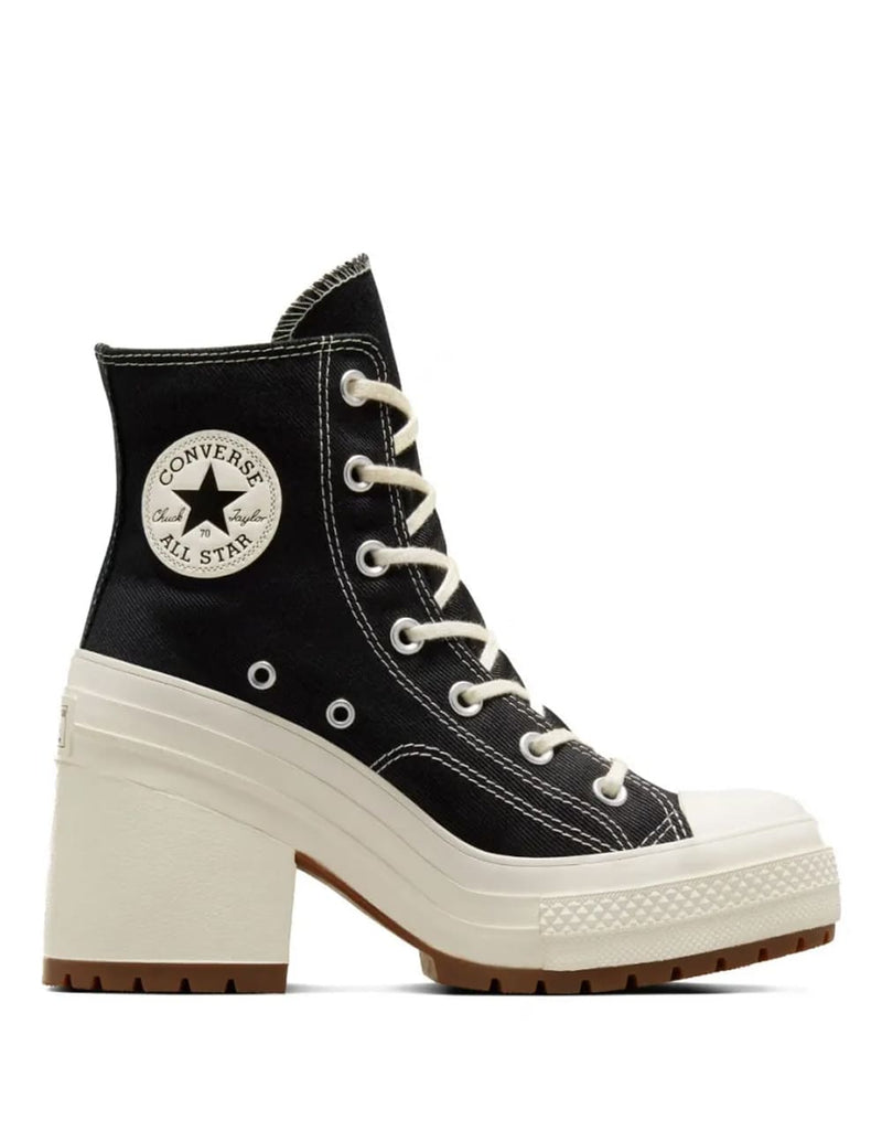 Converse Chuck 70 De Luxe Heel Negras Mujer