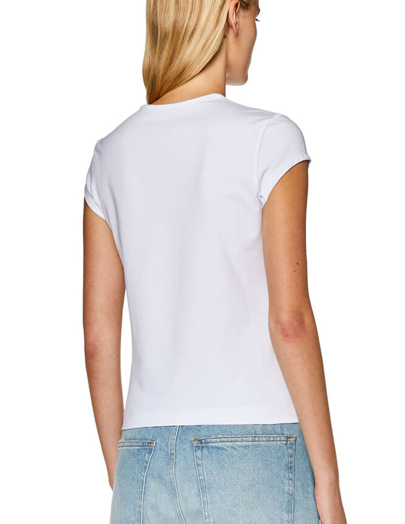 Camiseta DIESEL T-Angie Blanca Mujer