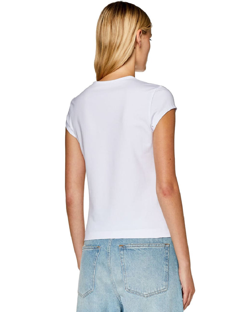 Camiseta DIESEL Angie Blanca Mujer