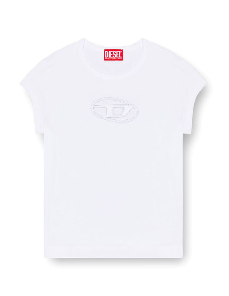 Camiseta DIESEL Angie Blanca Mujer