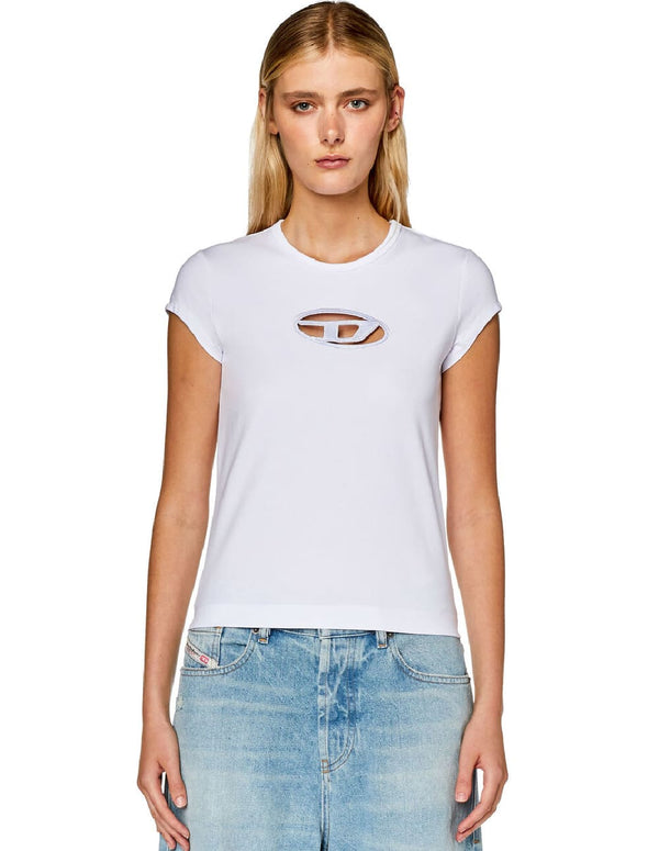 Camiseta DIESEL Angie Blanca Mujer