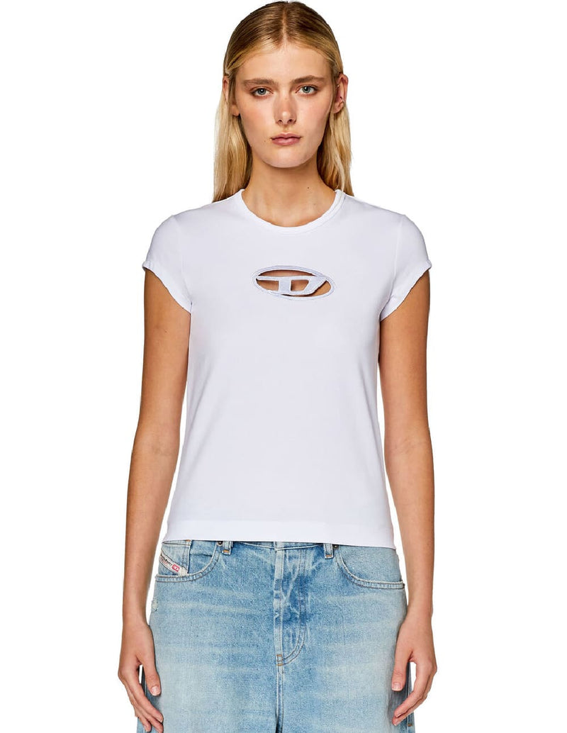 Camiseta DIESEL Angie Blanca Mujer