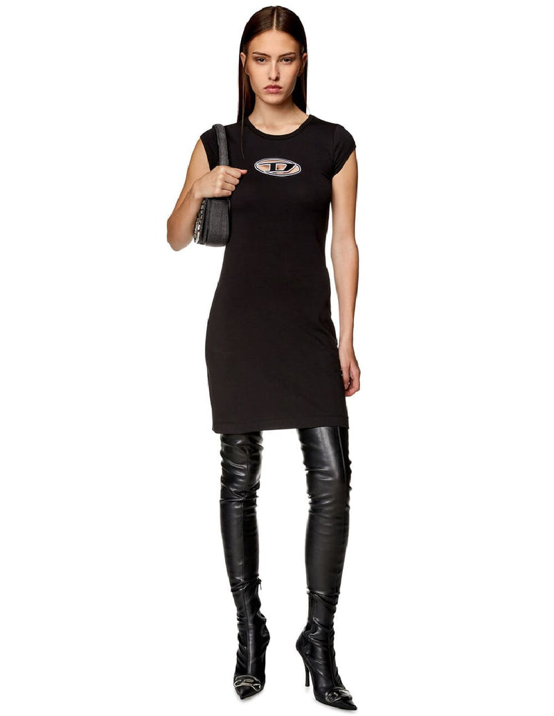 Vestido DIESEL Angie Negro Mujer