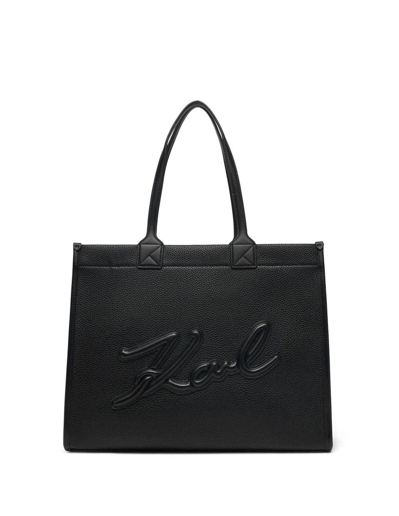 Bolso Karl Lagerfeld con Logo Negro Mujer 40 x 32 x 15