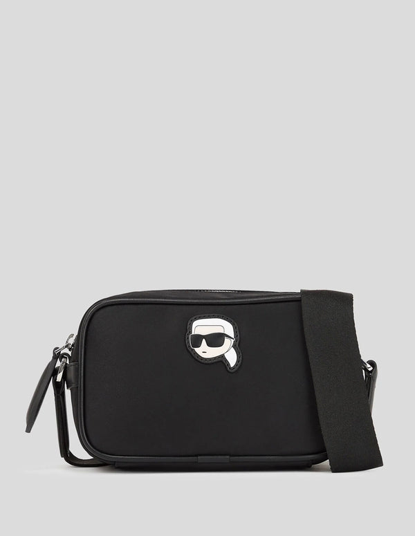 Bolso Karl Lagerfeld de Naylon Ikon Negro Mujer 12 x 19 x 8