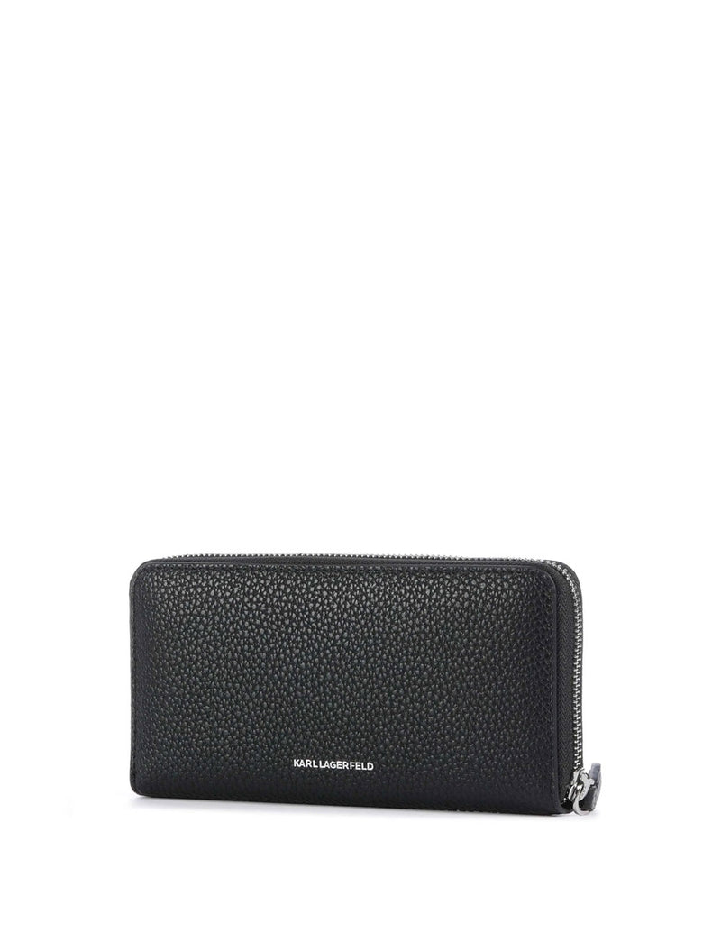 Cartera Karl Lagelfeld Ikon Negra Mujer 19 x 10 x 2