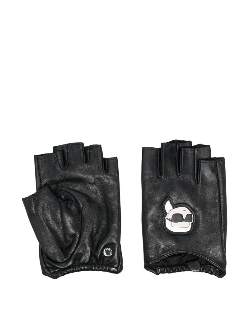Guantes Karl Lagerfeld Ikonic Negros Unisex