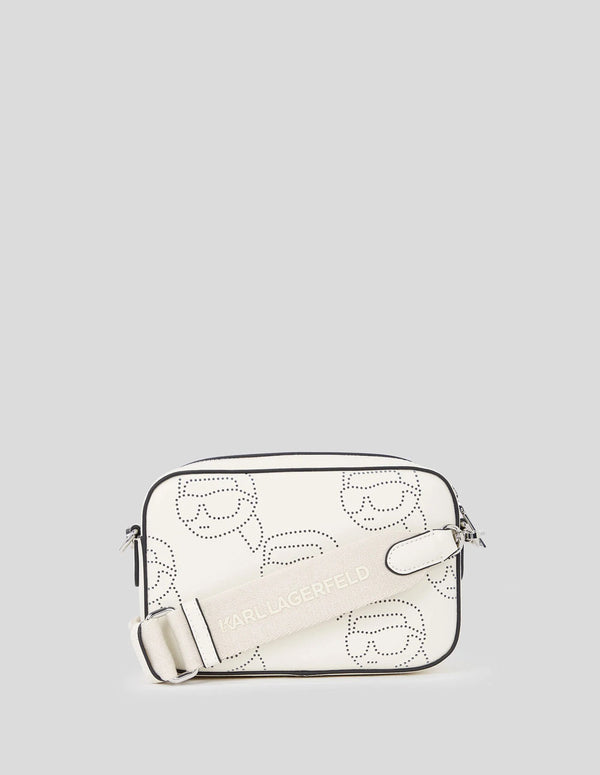Bolso Karl Lagerfeld Ikon Blanco Mujer 22 x 13 x 6