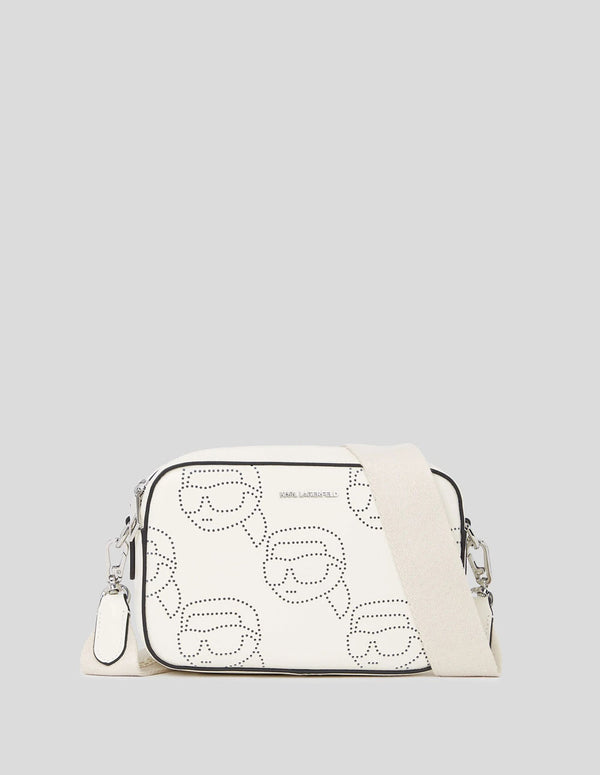 Bolso Karl Lagerfeld Ikon Blanco Mujer 22 x 13 x 6