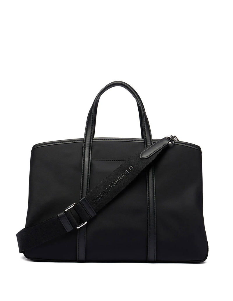 Bolso Karl Lagerfeld con Logo Negro Mujer 25 x 22 x 13